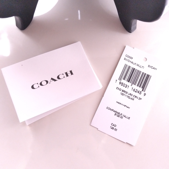 Disney × Coach Cinderella Birds Zipper Clutch - Picture 10 of 11